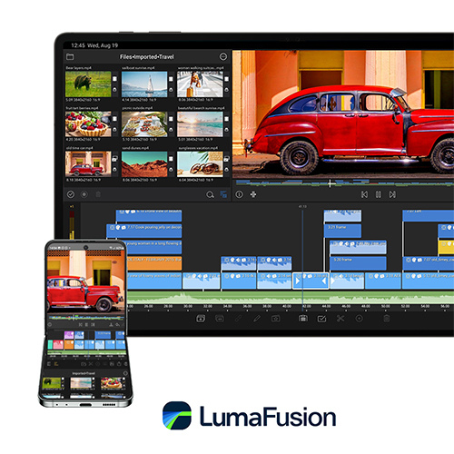 Shoot on your phone, share it to your tablet