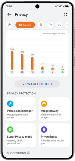 HUAWEI Mate 50 Privacy Centre